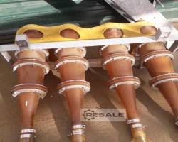 Maschine: AKW Zyklone AKA Vortex Twin Zyklon Anlage Feinsand Rückgewinnung