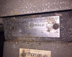 Maschine: LEYBOLD E 150 Pumpen