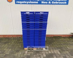 Maschine: SSI SCHäFER Traka 14-6 Stapelkisten Metallkisten / 600x400x120mm /80Stck.