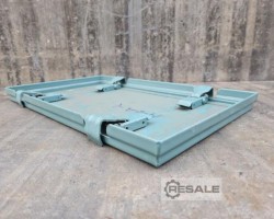 Maschine: SSI SCHäFER VD-14/6-A Verschlussdeckel Metalldeckel / 520x320x35mm LxBxH