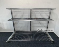 Maschine:  1587 x 855 x 1310 mm Verkaufsregal