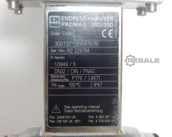 Maschine: ENDRESS + HAUSSER  