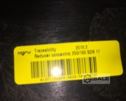 Maschine: AGRU/TRACEABILITY 250/160 SDR 1 Reduzierstück konzentrisch