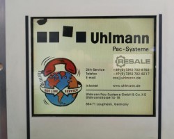 Maschine: UHLMANN Paccontrol Pacmation Faltschachtel Kartoniermaschine