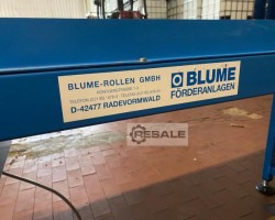 Maschine: BLUME FöRDERTECHNIK DAG80R0596-2 Gurtförderer Förderband Gurtband