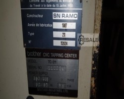 Maschine: BROTHER TC 211 CNC Bearbeitungszentren