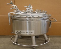 Maschine: BINDER  Edelstahl-Mobilbehälter mit Isoliermantel