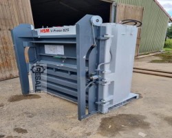 Maschine: HSM V-Press 825 plus pro Ballenpressen
