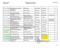 Maschine: HEIDELBERG diverse Offset Elektro-Teile