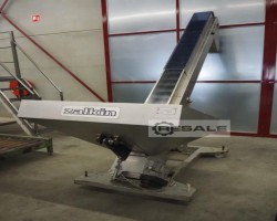 Maschine: ANDRE ZALKIN + CO ECT Stollenförderband Edelstahl ca. 3 m