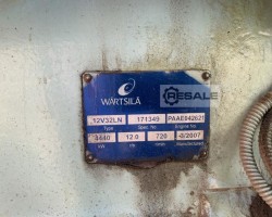 Maschine: WARTSILA 12V32 LN Dieselmotoren
