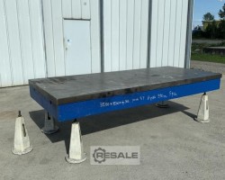 Maschine: MARBLE PLATE 3500 x 1500 x 300 mm Montagetische