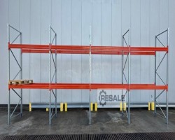 Maschine: BLT ca. 11,20 lfm, H: 350cm Palettenregale