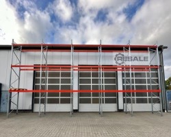 Maschine: BLT ca. 100,16 lfm, H: 650cm, Palettenregale