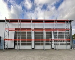 Maschine: BLT ca. 19,60 lfm, H: 650cm, Palettenregale