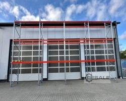 Maschine: BLT ca. 11,20 lfm, H: 650cm Palettenregale