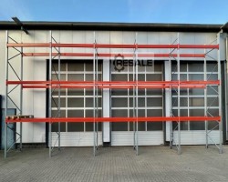 Maschine: BLT ca. PR55 36,30 lfm, H: 550cm, Palettenregale