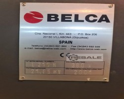 Maschine: BELCA BE 85 Weiterverarbeitungsmaschinen