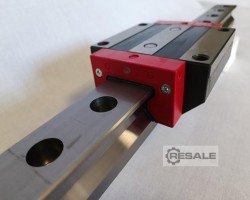 Maschine: SCHNEEBERGER MR55-A2-1244-22-22-G1-V3-GP, Kugelgelagerte Linearführung mit 2 Führungswagen,