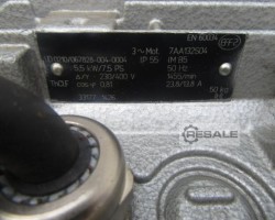 Maschine: BUSCH RA 0250 D 5ZI QMZZ Vakuum Pumpe Busch