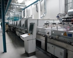 Maschine: LEYBOLD OPTICS H3200 Solarmodul Inline Sputteranlage Leybold