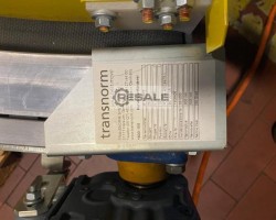 Maschine: TRANSNORM 1600-105 Gurtförderer Gurtkurve 90 Grad