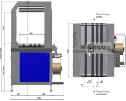 Maschine: SCHNEIDER+OZGA TV02 Umreifungsmaschinen vollautomatisch