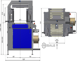 Maschine: SCHNEIDER+OZGA TW01 Umreifungsmaschinen vollautomatisch
