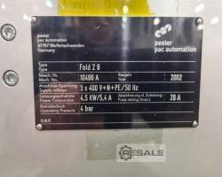Maschine:  Fold 2 B Bündelpacker