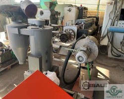 Maschine: UNION 120 mm Ø 35 L/D Einschneckenextruder