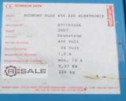 Maschine: WABäMA Economy Plus  450.220 Brotschneidemaschinen