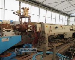 Maschine: UNION 120 mm Ø  35 L/D Einschneckenextruder