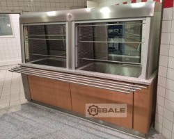 Maschine: BLANCO  Speisenausgabe mit Glasaufbau