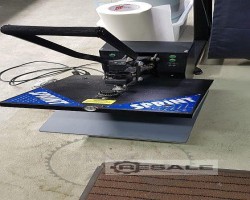 Maschine: SAHLS HOTRONIX MCL Druckmaschinen Textilthermotransferpresse
