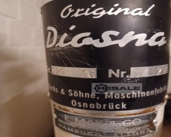 Maschine: DIOSNA S20 - 3G Hubkneter für 20 kg Teig