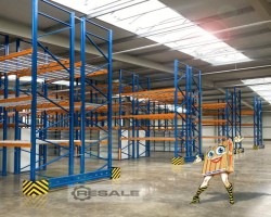 Maschine: NEDCON  Palettenregal 6 m, 12 Rahmen, 54 Traversen 3,6m/3t