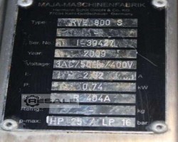 Maschine: MAJA  FLOCKENEIS RVE 800 S Maja  flockeneismaschine eismaschine