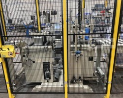 Maschine: BÖHL Junior S-450 VA Umreifungsmaschinen vollautomatisch