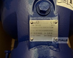 Maschine: KSB Sewabloc K50-250G H 112M 