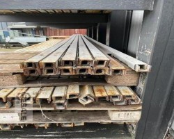 Maschine: U 6.000 mm / U: 50 x 38 mm U-Profil Stahlträger