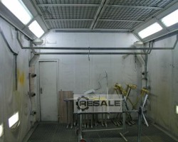 Maschine: WOLF 2B Lackierkabine, Sockelanlage