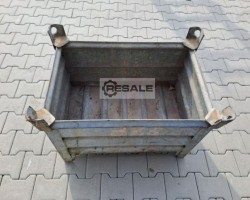 Maschine: THYSSEN 850x560x580 mm (BxTxH) Stapelbehälter Stahlbehälter