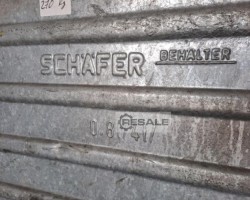 Maschine: SSI SCHäFER 850x550x670mm (BxTxH) Stapelbehälter Transportbehälter Metallbehälter