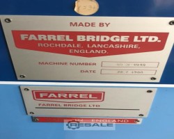 Maschine: FARREL BRIDGE Two Roll Mill Mixer