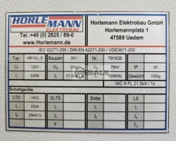 Maschine: HORLEMANN HR10U-S Schaltanlage Trafostation