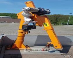 Maschine: GEWA ARPO HUMMEL GSK500 LKW Ladefläche mit Werkstatt und Ladekran Arpo GSK