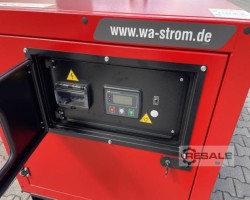 Maschine: WA NOTSTROMTECHNIK WA-DG 30 S RAL 3000 Notstromaggregate