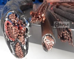 Maschine: TECNOECOLOGY Maxi Kabeltrennmaschinen