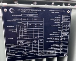 Maschine: CG POWER SYSTEM 2000KVA 20KV-400 Öltransformator