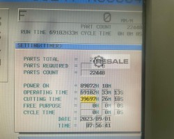 Maschine: KITAMURA HX500I CNC Fräszentren